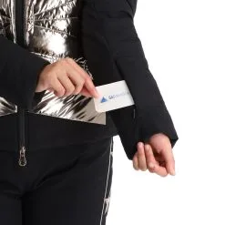 High Society, Harper Ski-jas Dames Caramel Bruin, Zwart 19 High Society, Harper Ski-jas Dames Caramel Bruin, Zwart -Cmp Ski-uitrusting Winkel high society ski jacket aa jas gevoerd dames caramel bruin zwart 22highs101v2 BI 08