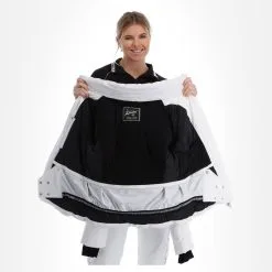 High Society, Harper Ski-jas Dames Lila Paars, Wit -Cmp Ski-uitrusting Winkel high society ski jacket aa jas gevoerd dames lila paars wit 22highs101v1 BI 06