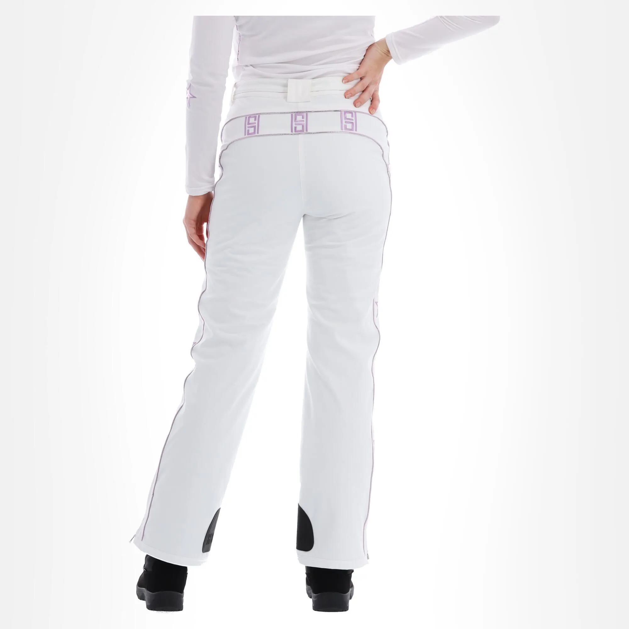 High Society, Jil Skibroek Dames Lila Paars, Wit 2 High Society, Jil Skibroek Dames Lila Paars, Wit - Afbeelding 2