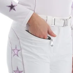 High Society, Jil Skibroek Dames Lila Paars, Wit 16 High Society, Jil Skibroek Dames Lila Paars, Wit -Cmp Ski-uitrusting Winkel high society ski pants ba skibroek gevoerd dames lila paars wit 22highs102v1 BI 09