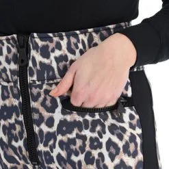 High Society, Tara Softshell Skibroek Dames Leopard Print Beige 11 High Society, Tara Softshell Skibroek Dames Leopard Print Beige -Cmp Ski-uitrusting Winkel high society softshell pants bc skibroek softshell dames leopard 22highs105v1 BI 06