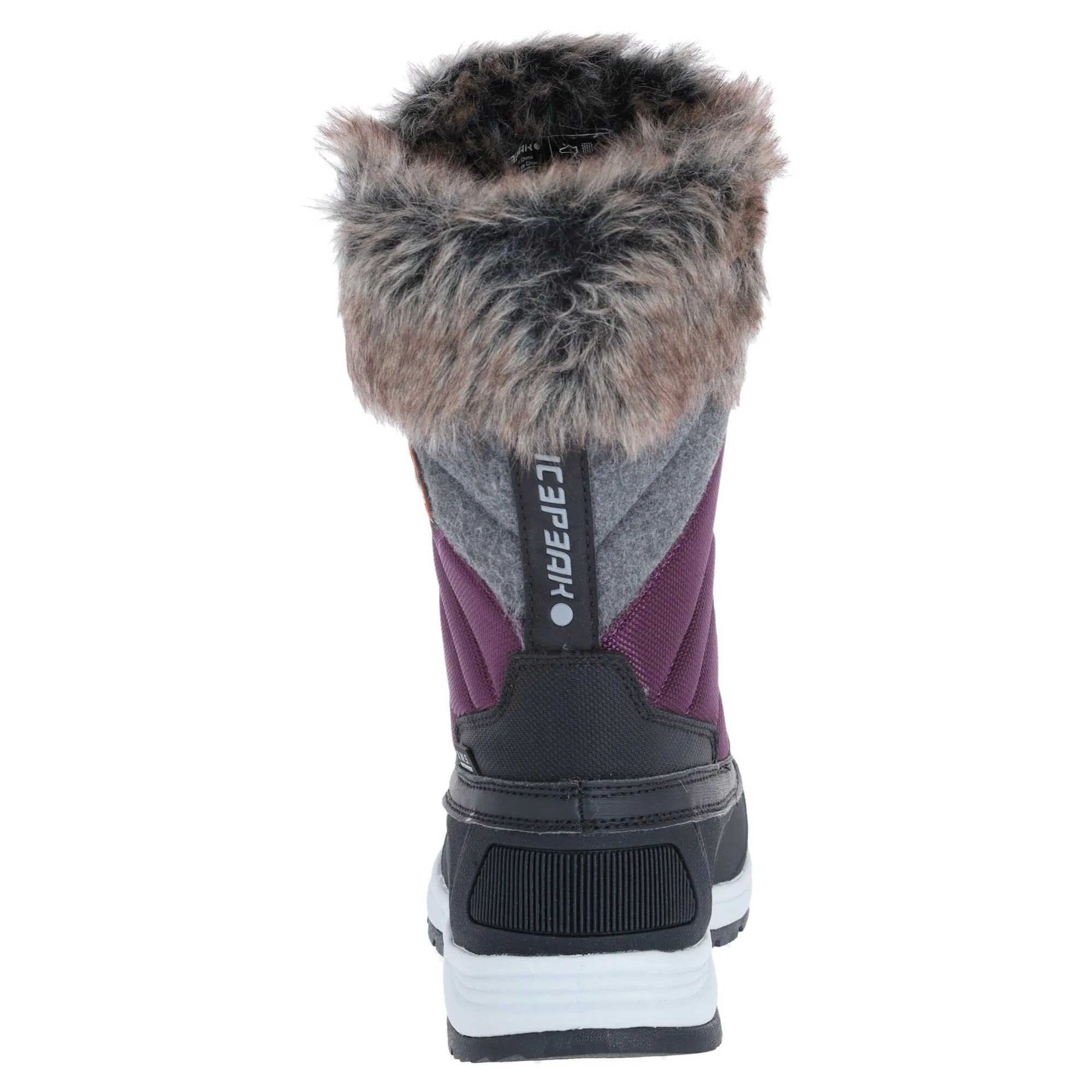 Icepeak, Ansina Ms Snowboots Dames Paars 3 Icepeak, Ansina Ms Snowboots Dames Paars - Afbeelding 3