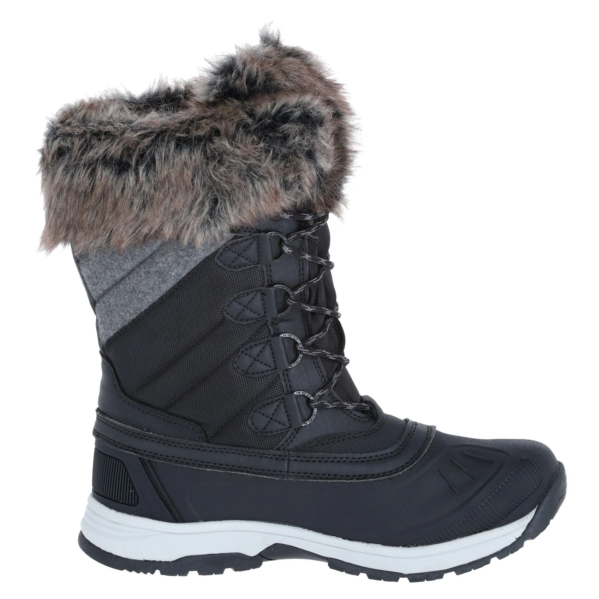 Icepeak, Ansina Ms Snowboots Dames Zwart 2 Icepeak, Ansina Ms Snowboots Dames Zwart - Afbeelding 2