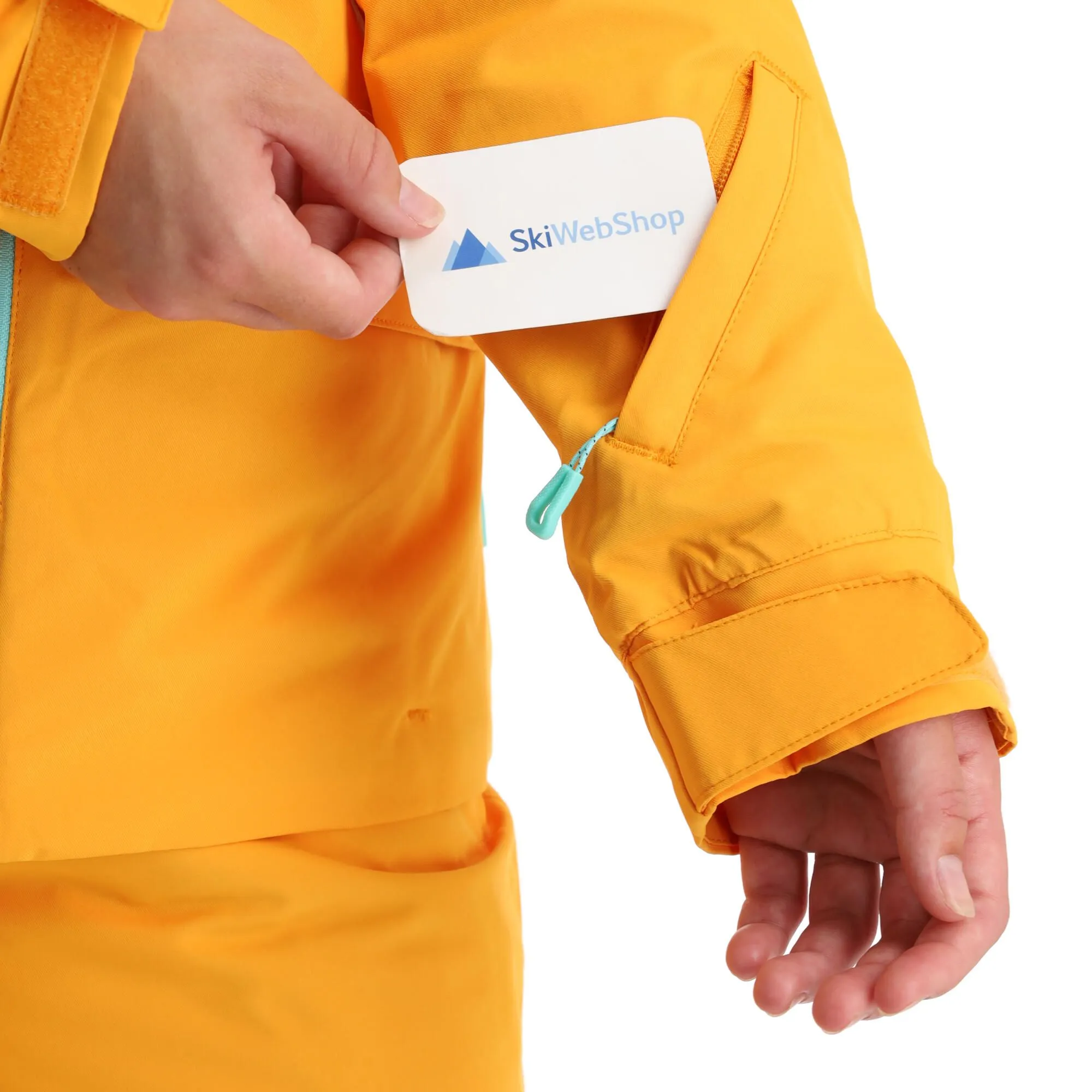 Icepeak, Cathay Ski-jas Dames Abricot Oranje 7 Icepeak, Cathay Ski-jas Dames Abricot Oranje - Afbeelding 7