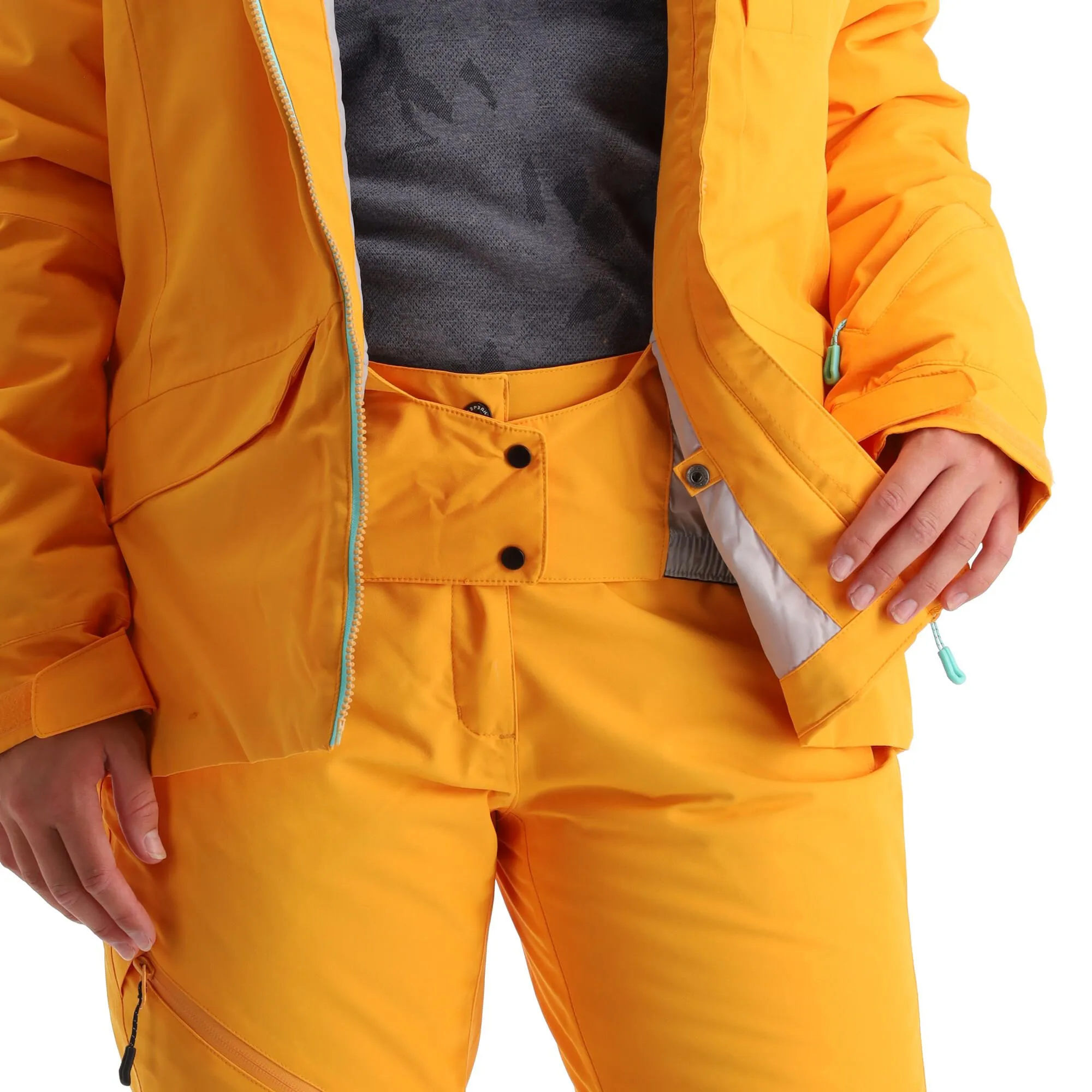 Icepeak, Cathay Ski-jas Dames Abricot Oranje 8 Icepeak, Cathay Ski-jas Dames Abricot Oranje - Afbeelding 8