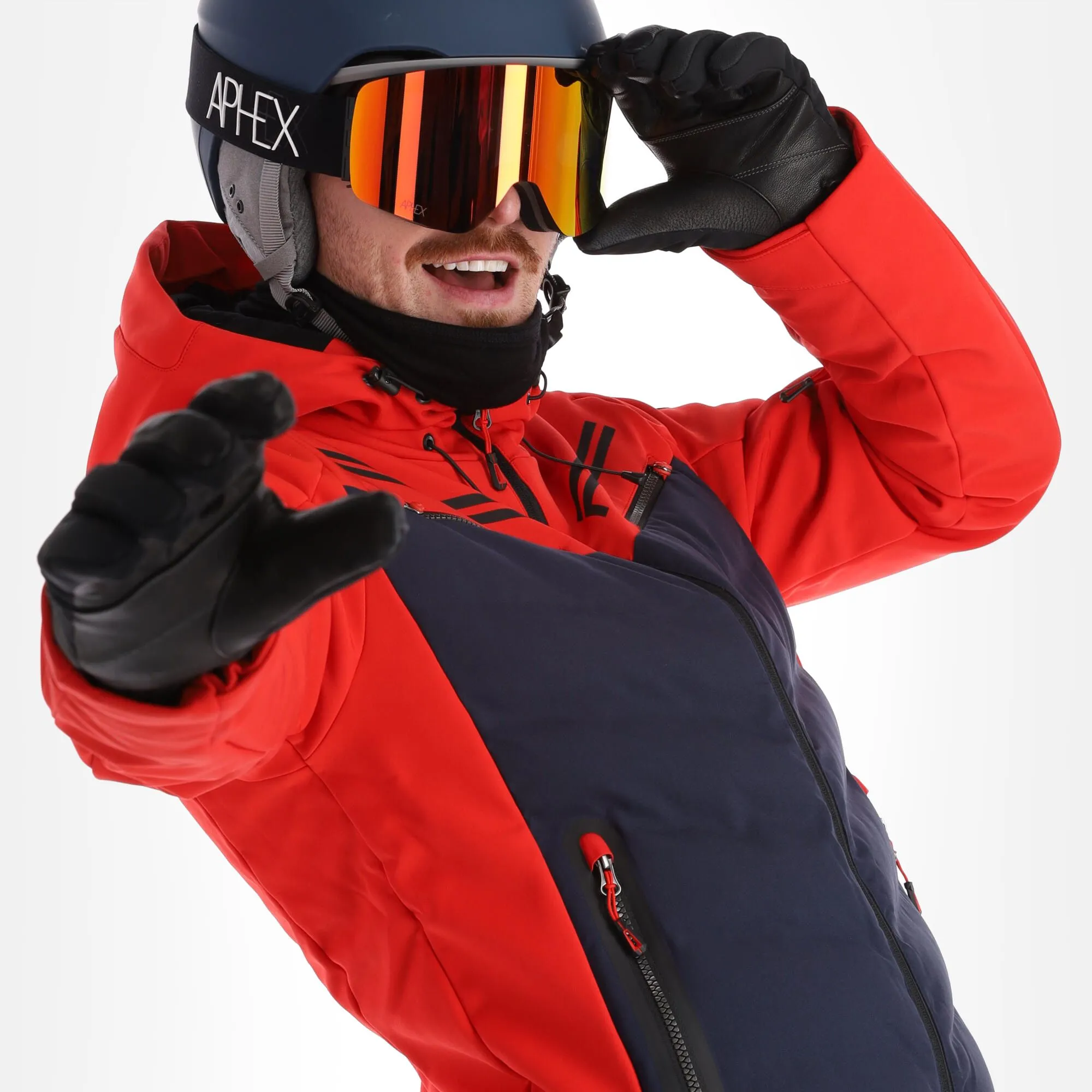 Icepeak, Eastland Ski-jas Heren Classic Rood 4 Icepeak, Eastland Ski-jas Heren Classic Rood - Afbeelding 4