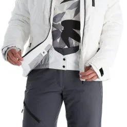 Icepeak, Elsah Ski-jas Dames Optic Wit -Cmp Ski-uitrusting Winkel icepeak elsah aa jas gevoerd dames optic wit 22icepe203v1 BI 09