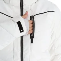 Icepeak, Elsah Ski-jas Dames Optic Wit -Cmp Ski-uitrusting Winkel icepeak elsah aa jas gevoerd dames optic wit 22icepe203v1 BI 11