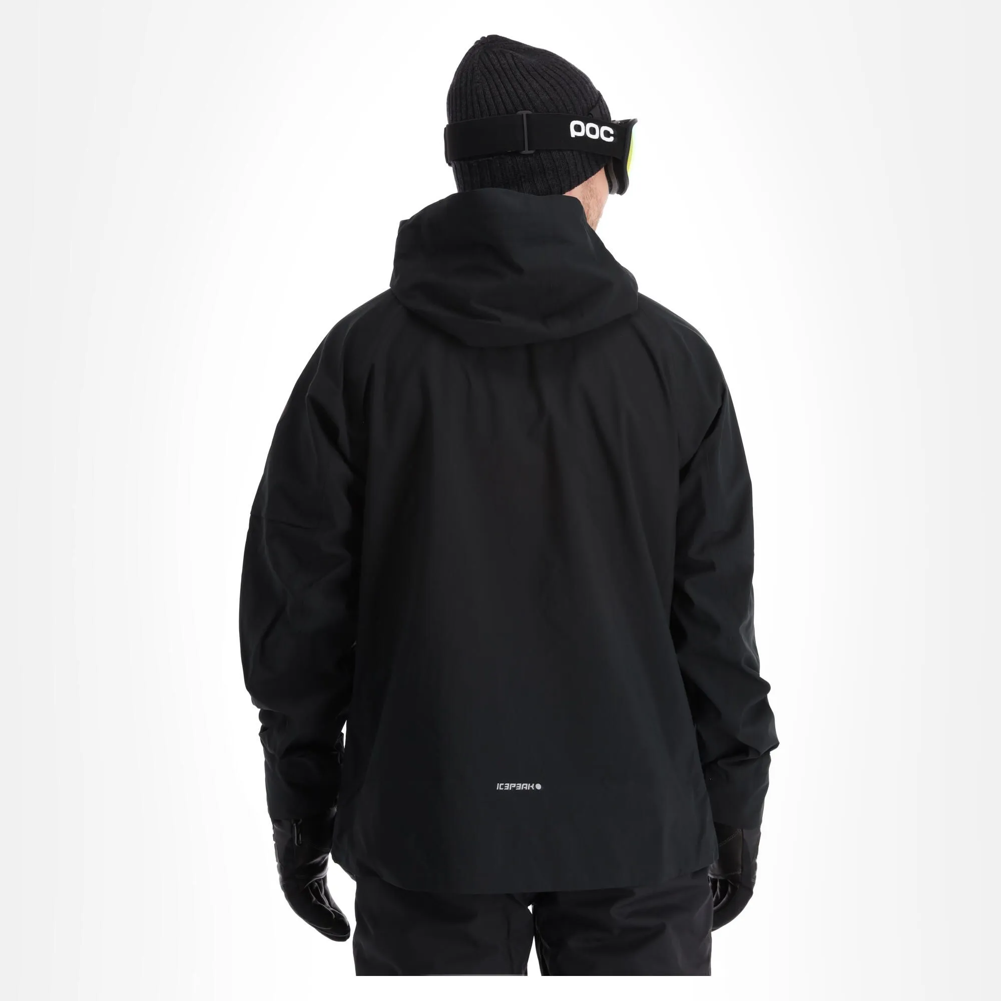 Icepeak, Manteca Ski-jas Heren Zwart 2 Icepeak, Manteca Ski-jas Heren Zwart - Afbeelding 2
