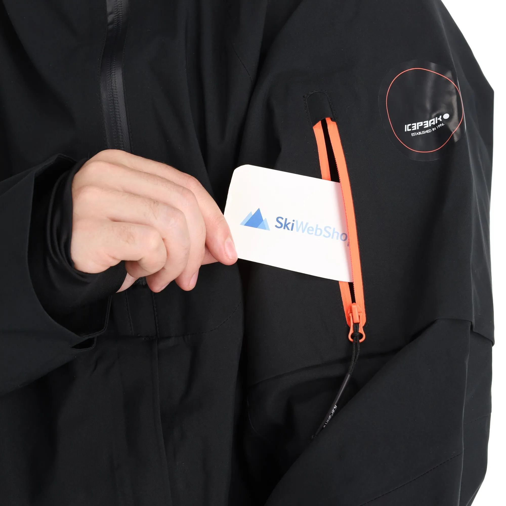 Icepeak, Manteca Ski-jas Heren Zwart 8 Icepeak, Manteca Ski-jas Heren Zwart - Afbeelding 8