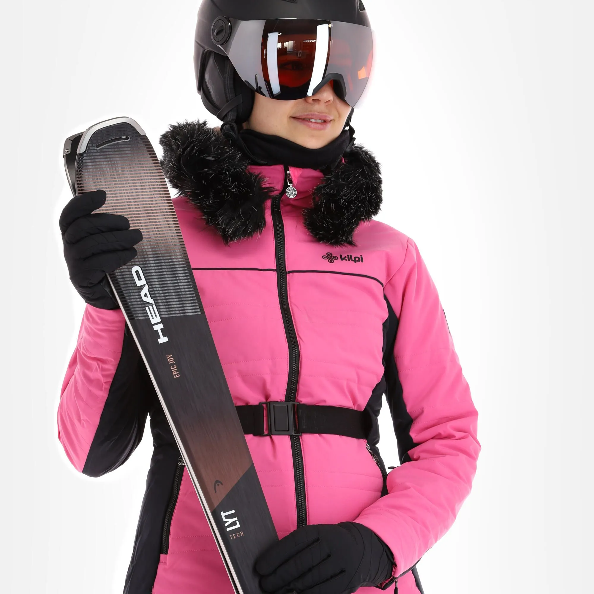 Kilpi, Carrie-W Ski-jas Dames Roze 4 Kilpi, Carrie-W Ski-jas Dames Roze - Afbeelding 4