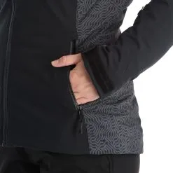 Kilpi, Flip-W Ski-jas Grote Maten Dames Zwart 17 Kilpi, Flip-W Ski-jas Grote Maten Dames Zwart -Cmp Ski-uitrusting Winkel kilpi flip w aa jas gevoerd plus size dames zwart 22kilpi127v2 BI 10