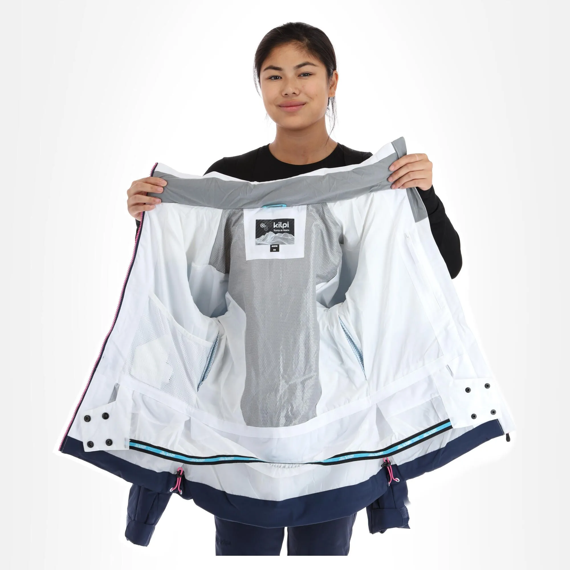 Kilpi, Florance-W Ski-jas Dames Dark Blauw 5 Kilpi, Florance-W Ski-jas Dames Dark Blauw - Afbeelding 5