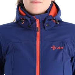 Kilpi, Ravia-W Softshell Ski-jas Dames Dark Blauw -Cmp Ski-uitrusting Winkel kilpi ravia w ac softshell jas dames dark blauw AC21kil124b BI 06
