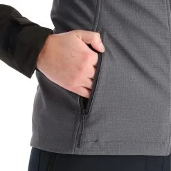 Kilpi, Ravia-W Softshell Ski-jas Dames Dark Grijs -Cmp Ski-uitrusting Winkel kilpi ravia w ac softshell jas dames dark grijs AC21kil124c BI 07