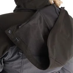 Kilpi, Ravia-W Softshell Ski-jas Dames Dark Grijs -Cmp Ski-uitrusting Winkel kilpi ravia w ac softshell jas dames dark grijs AC21kil124c BI 08