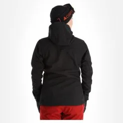 Kilpi, Ravia-W Softshell Ski-jas Dames Zwart -Cmp Ski-uitrusting Winkel kilpi ravia w ac softshell jas dames zwart 22kilpi109v6 BI 03