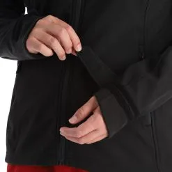 Kilpi, Ravia-W Softshell Ski-jas Dames Zwart -Cmp Ski-uitrusting Winkel kilpi ravia w ac softshell jas dames zwart 22kilpi109v6 BI 09