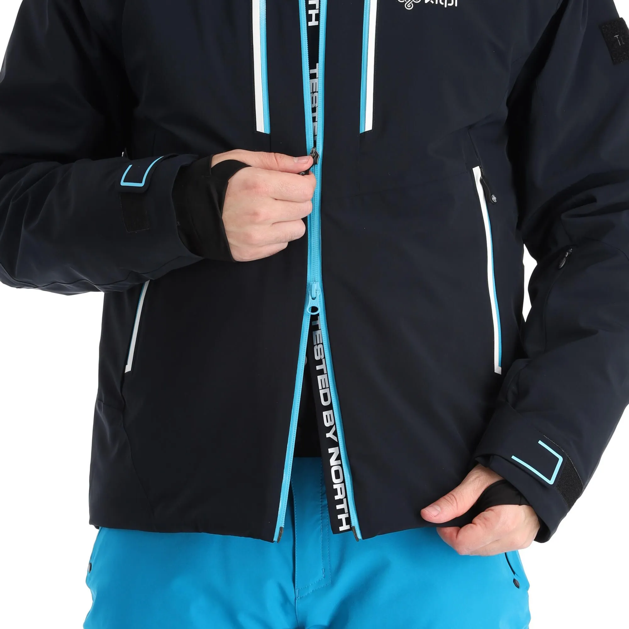 Kilpi, Team Jacket-M Ski-jas Heren Zwart 9 Kilpi, Team Jacket-M Ski-jas Heren Zwart - Afbeelding 9
