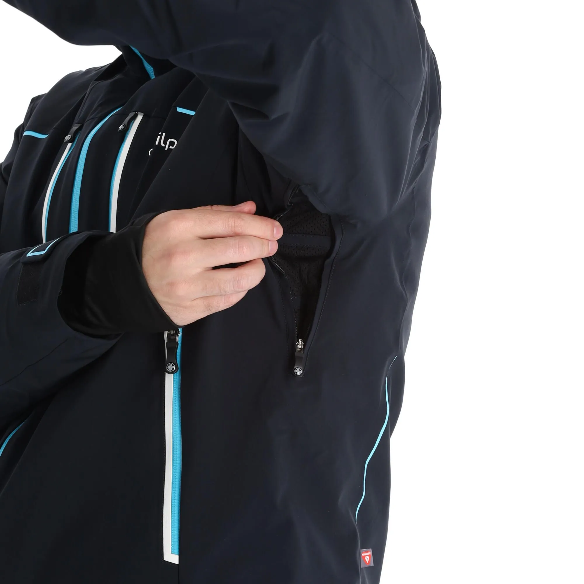 Kilpi, Team Jacket-M Ski-jas Heren Zwart 10 Kilpi, Team Jacket-M Ski-jas Heren Zwart - Afbeelding 10