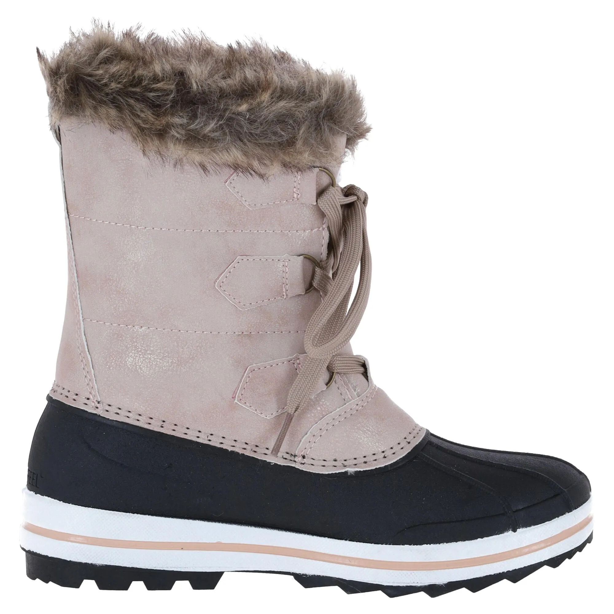 Kimberfeel, Adriana 2 Snowboots Dames Dusty Roze 2 Kimberfeel, Adriana 2 Snowboots Dames Dusty Roze - Afbeelding 2