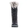 Kimberfeel, Beverly Snowboots Dames Crocodile Zwart