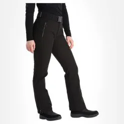 Luhta, Joentaus C Softshell Skibroek Kort Model Dames Zwart -Cmp Ski-uitrusting Winkel luhta joentaus c bc skibroek softshell short model dames zwart 22luhta148v1 BI 04