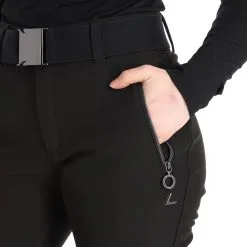 Luhta, Joentaus C Softshell Skibroek Kort Model Dames Zwart -Cmp Ski-uitrusting Winkel luhta joentaus c bc skibroek softshell short model dames zwart 22luhta148v1 BI 08