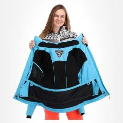Maier Sports, Coral Flash Ski-jas Dames Cyan Blauw -Cmp Ski-uitrusting Winkel maier sports coral flash ski jas dames cyan blauw AA20mai020a BI 05
