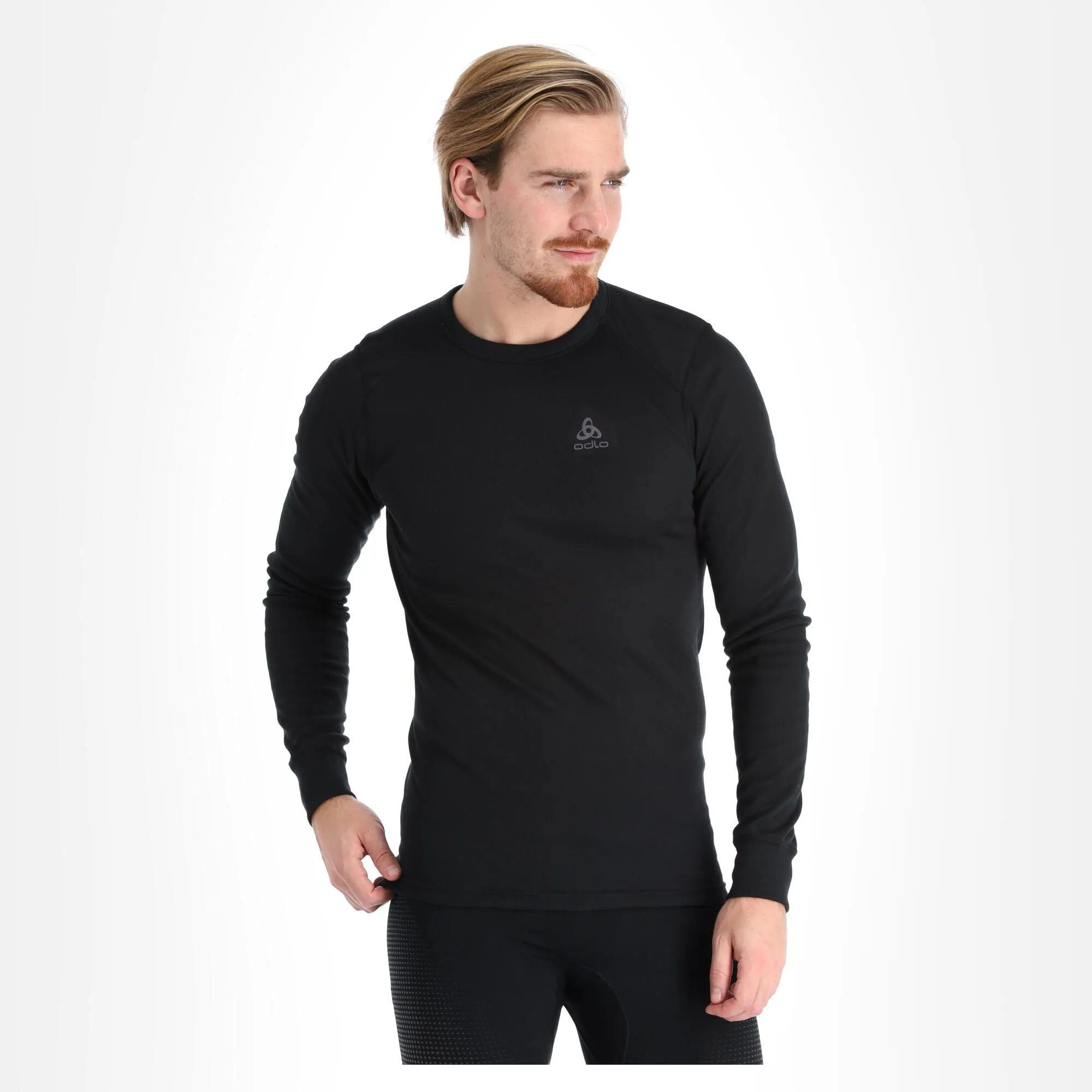 Odlo, Active Warm 2 Pack Thermoshirt Heren Climbing Ivy Groen, Zwart 3 Odlo, Active Warm 2 Pack Thermoshirt Heren Climbing Ivy Groen, Zwart - Afbeelding 3