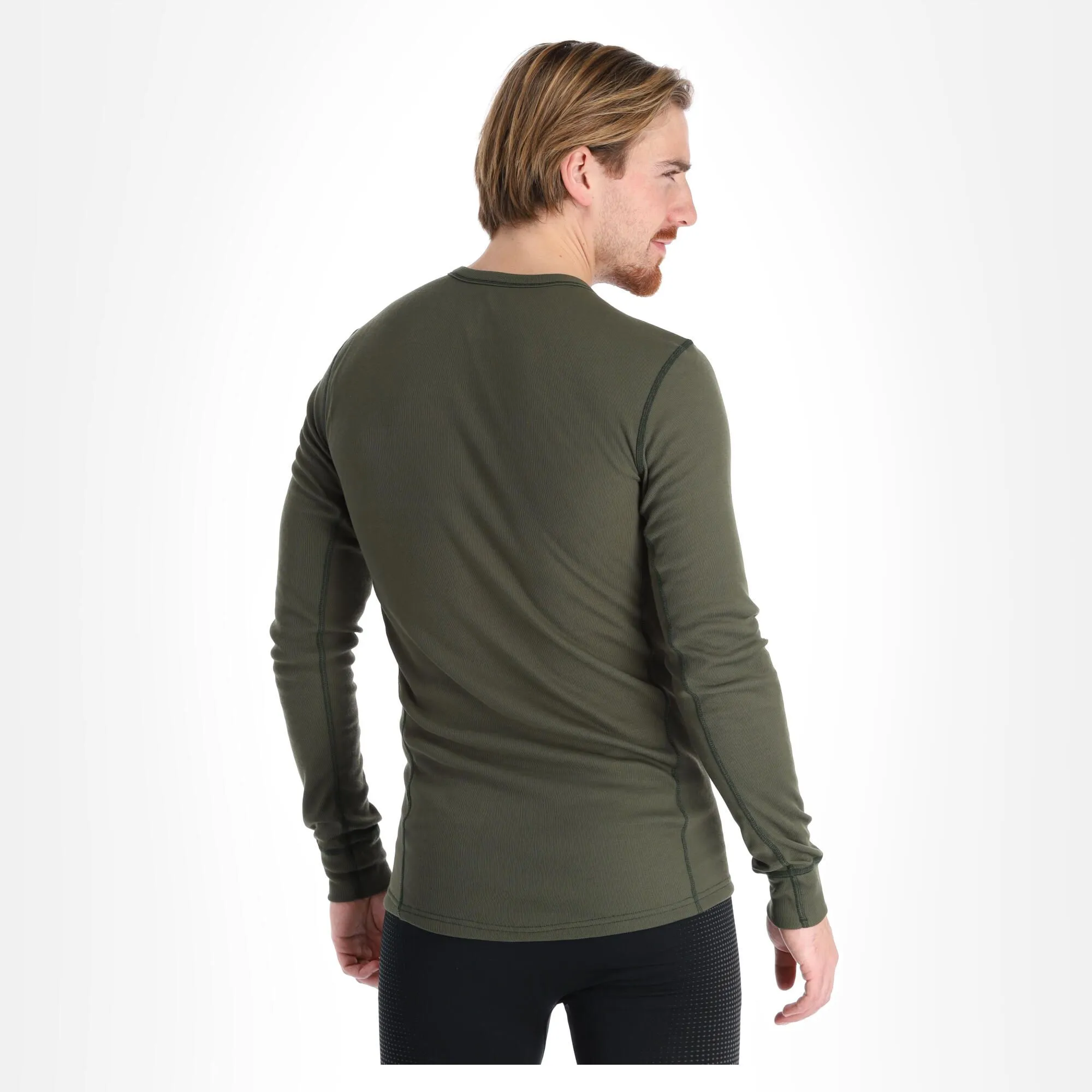 Odlo, Active Warm 2 Pack Thermoshirt Heren Climbing Ivy Groen, Zwart 6 Odlo, Active Warm 2 Pack Thermoshirt Heren Climbing Ivy Groen, Zwart - Afbeelding 6