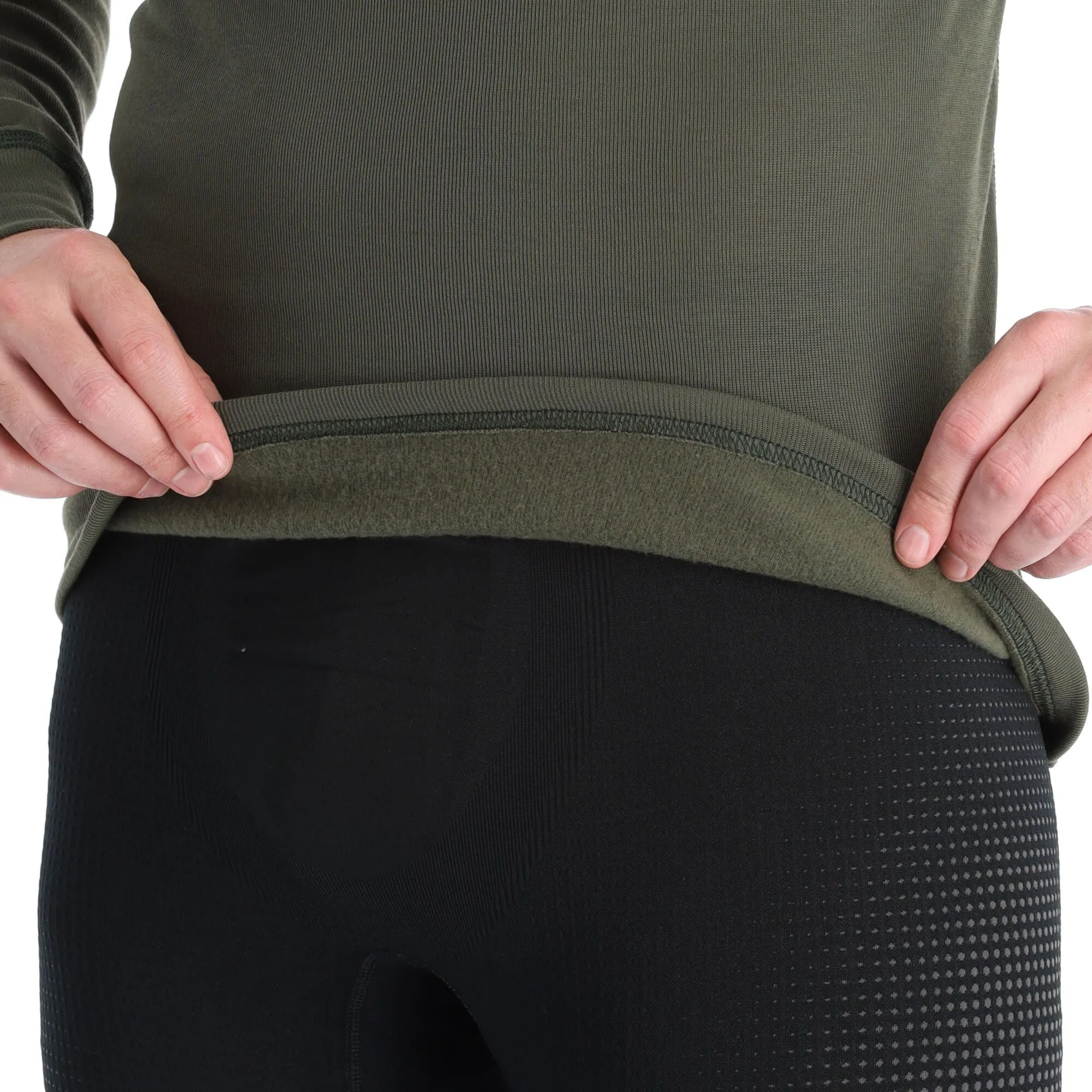 Odlo, Active Warm 2 Pack Thermoshirt Heren Climbing Ivy Groen, Zwart 12 Odlo, Active Warm 2 Pack Thermoshirt Heren Climbing Ivy Groen, Zwart - Afbeelding 12