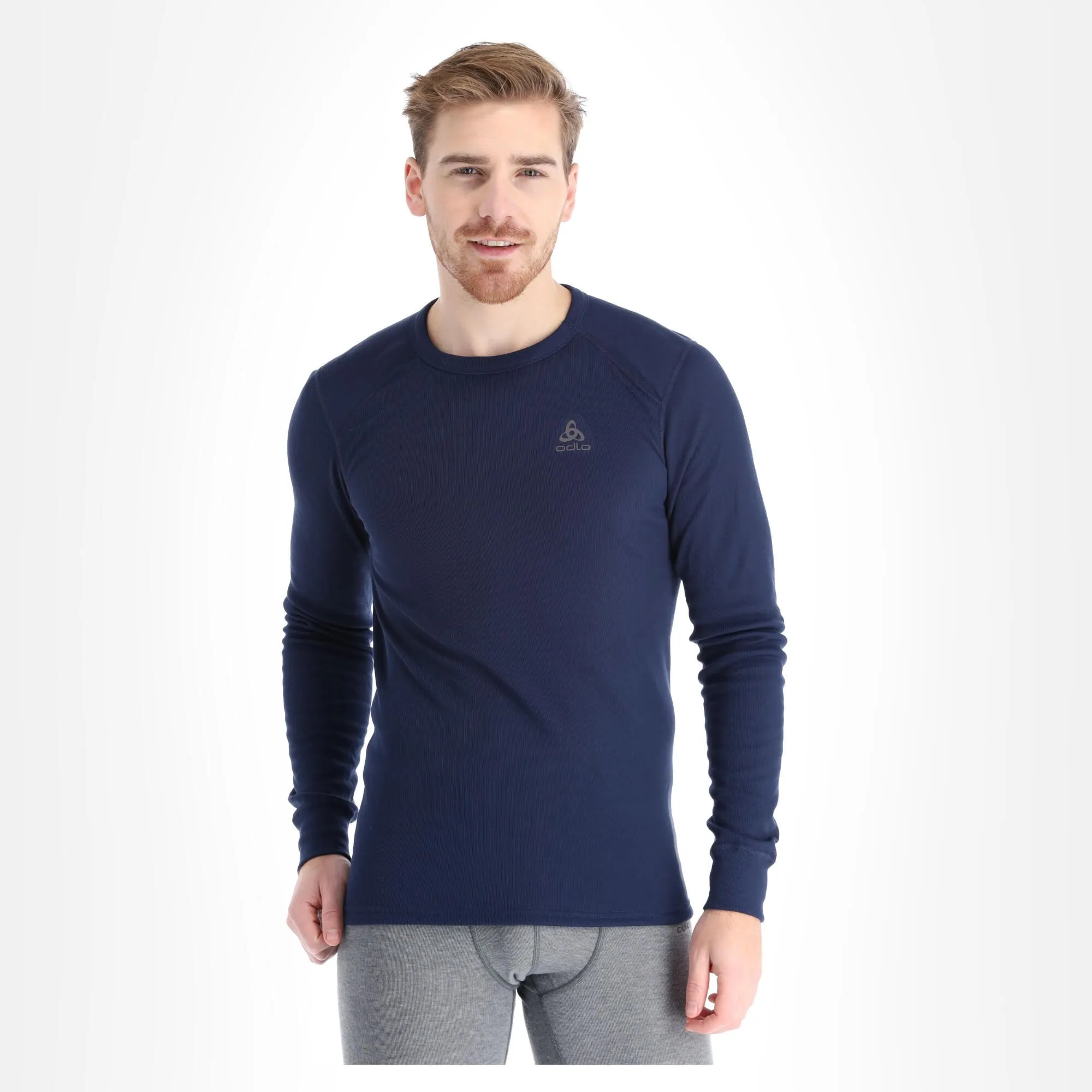 Odlo, Active Warm 2 Pack Thermoshirt 2-pack Heren Diving Blauw, Zwart 3 Odlo, Active Warm 2 Pack Thermoshirt 2-pack Heren Diving Blauw, Zwart - Afbeelding 3