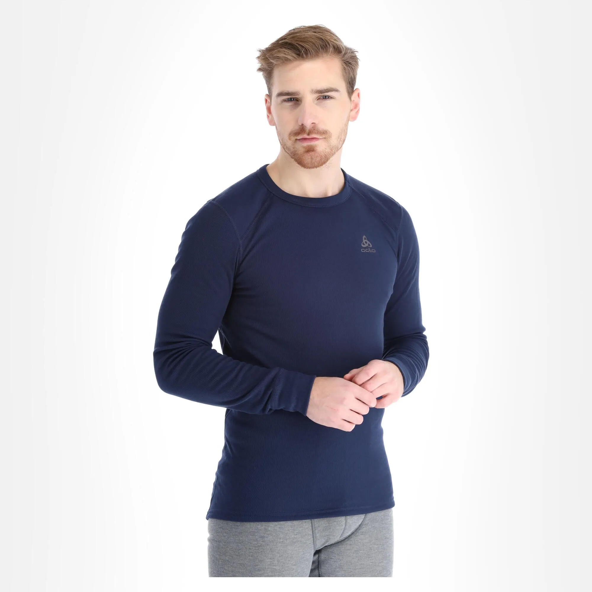 Odlo, Active Warm 2 Pack Thermoshirt 2-pack Heren Diving Blauw, Zwart 7 Odlo, Active Warm 2 Pack Thermoshirt 2-pack Heren Diving Blauw, Zwart - Afbeelding 7