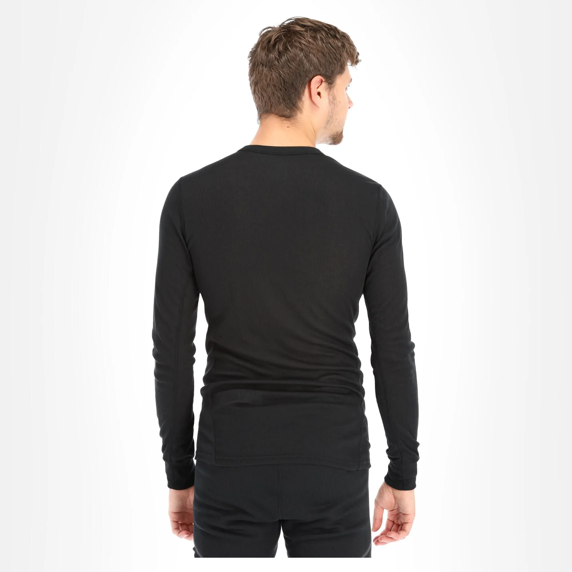 Odlo, Active Warm Eco Thermoshirt Heren Zwart 3 Odlo, Active Warm Eco Thermoshirt Heren Zwart - Afbeelding 3