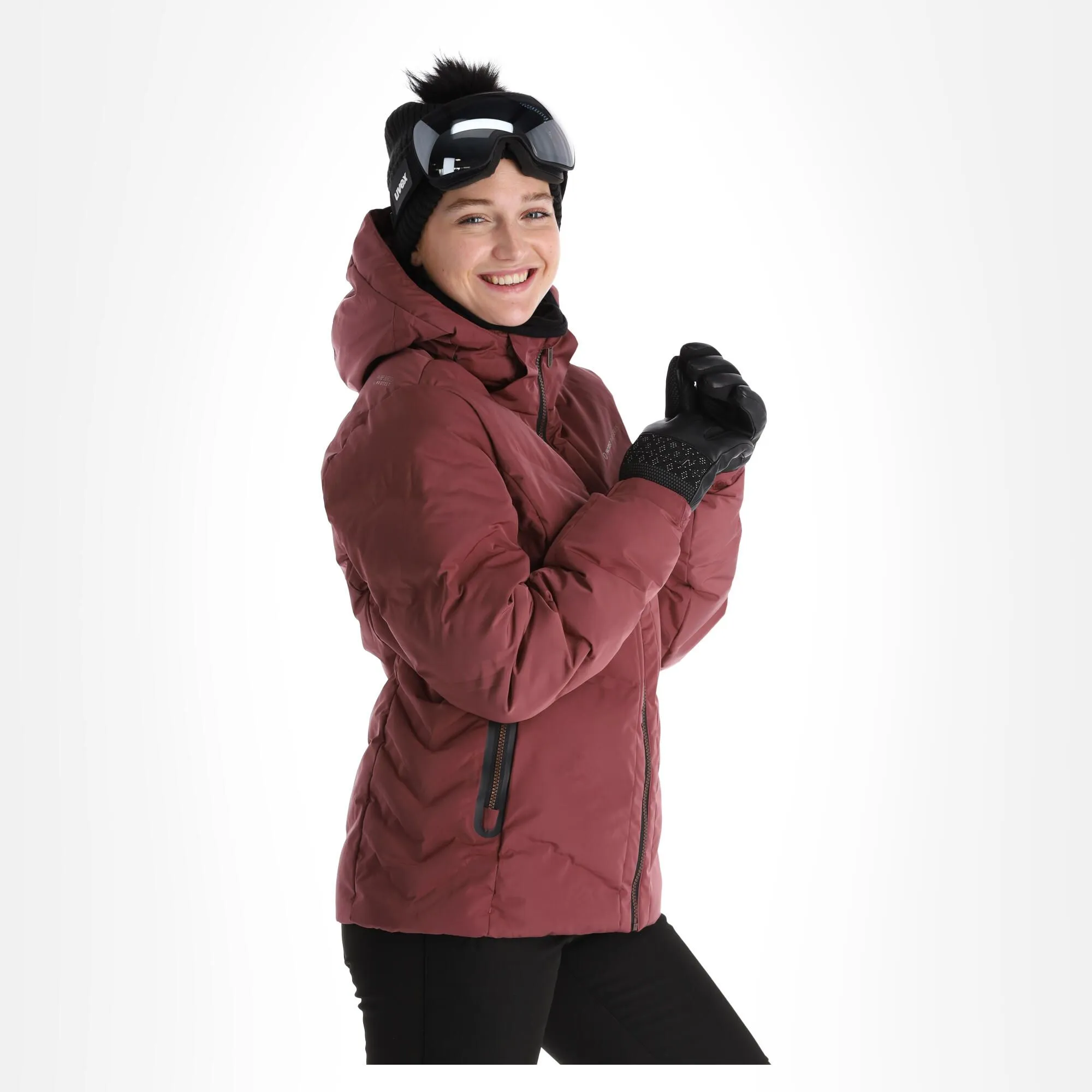 Protest, Prtartss Ski-jas Dames Petal Roze 3 Protest, Prtartss Ski-jas Dames Petal Roze - Afbeelding 3