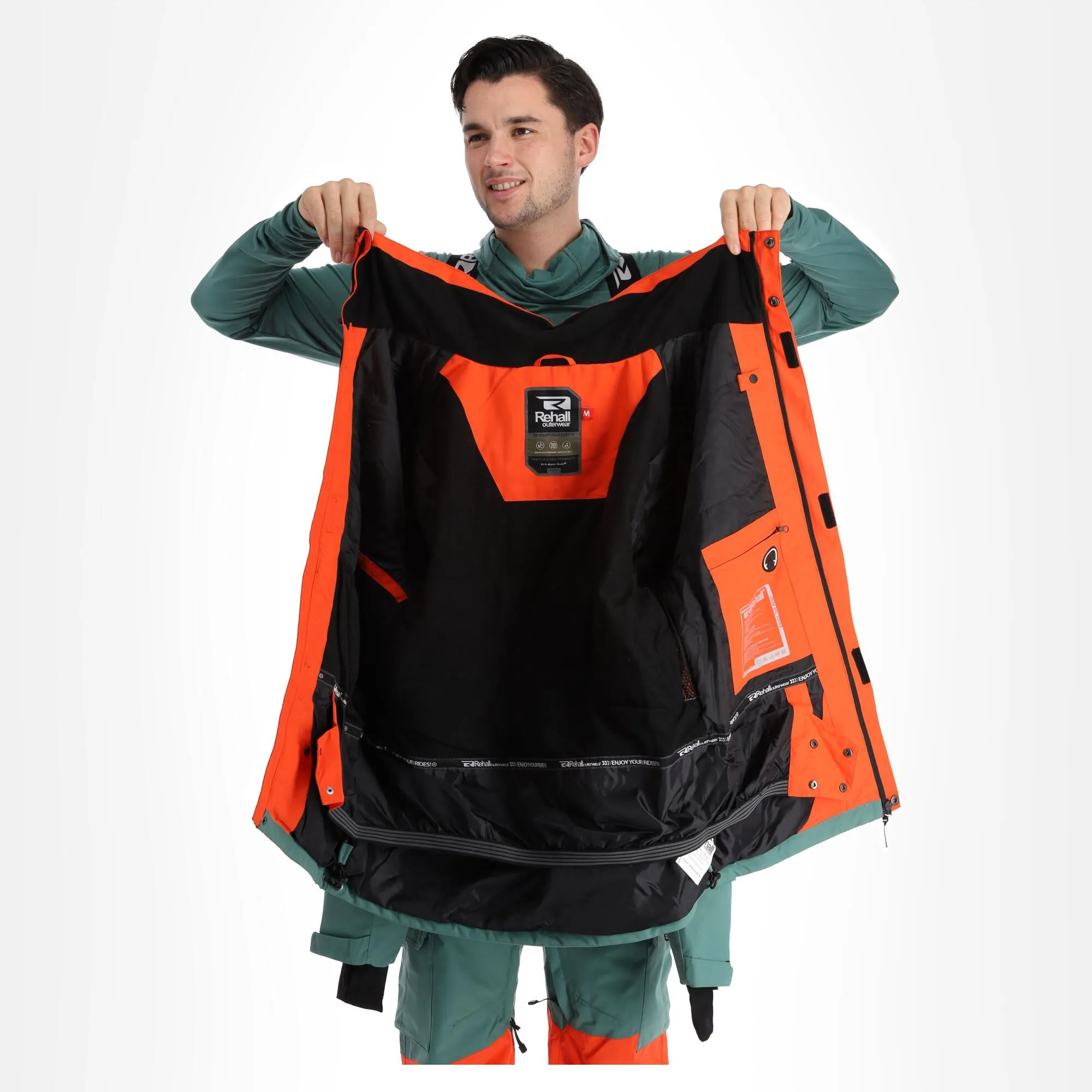 Rehall, Anchor-R Ski-jas Heren Cherry Tomato Rood 5 Rehall, Anchor-R Ski-jas Heren Cherry Tomato Rood - Afbeelding 5