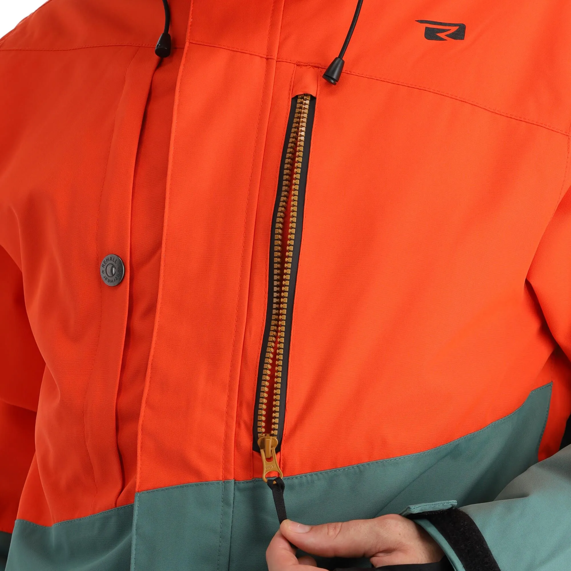 Rehall, Anchor-R Ski-jas Heren Cherry Tomato Rood 10 Rehall, Anchor-R Ski-jas Heren Cherry Tomato Rood - Afbeelding 10