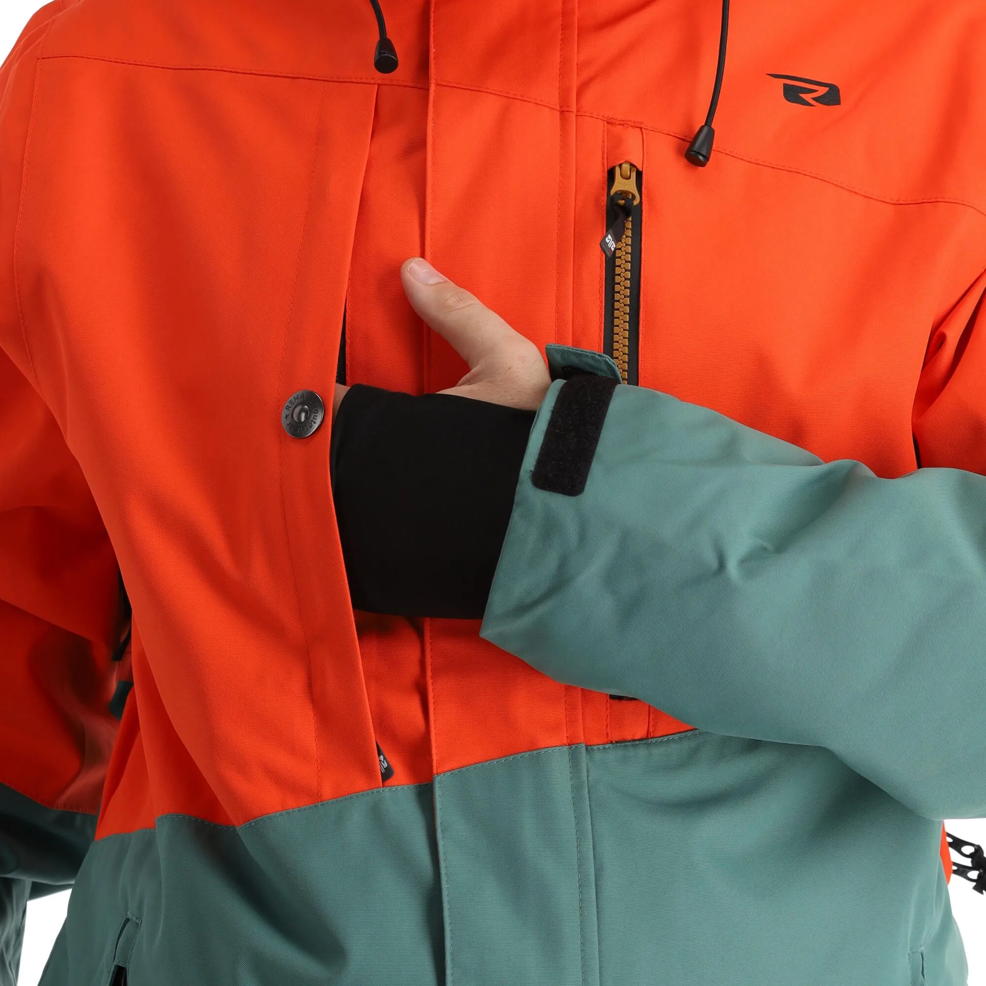 Rehall, Anchor-R Ski-jas Heren Cherry Tomato Rood 11 Rehall, Anchor-R Ski-jas Heren Cherry Tomato Rood - Afbeelding 11