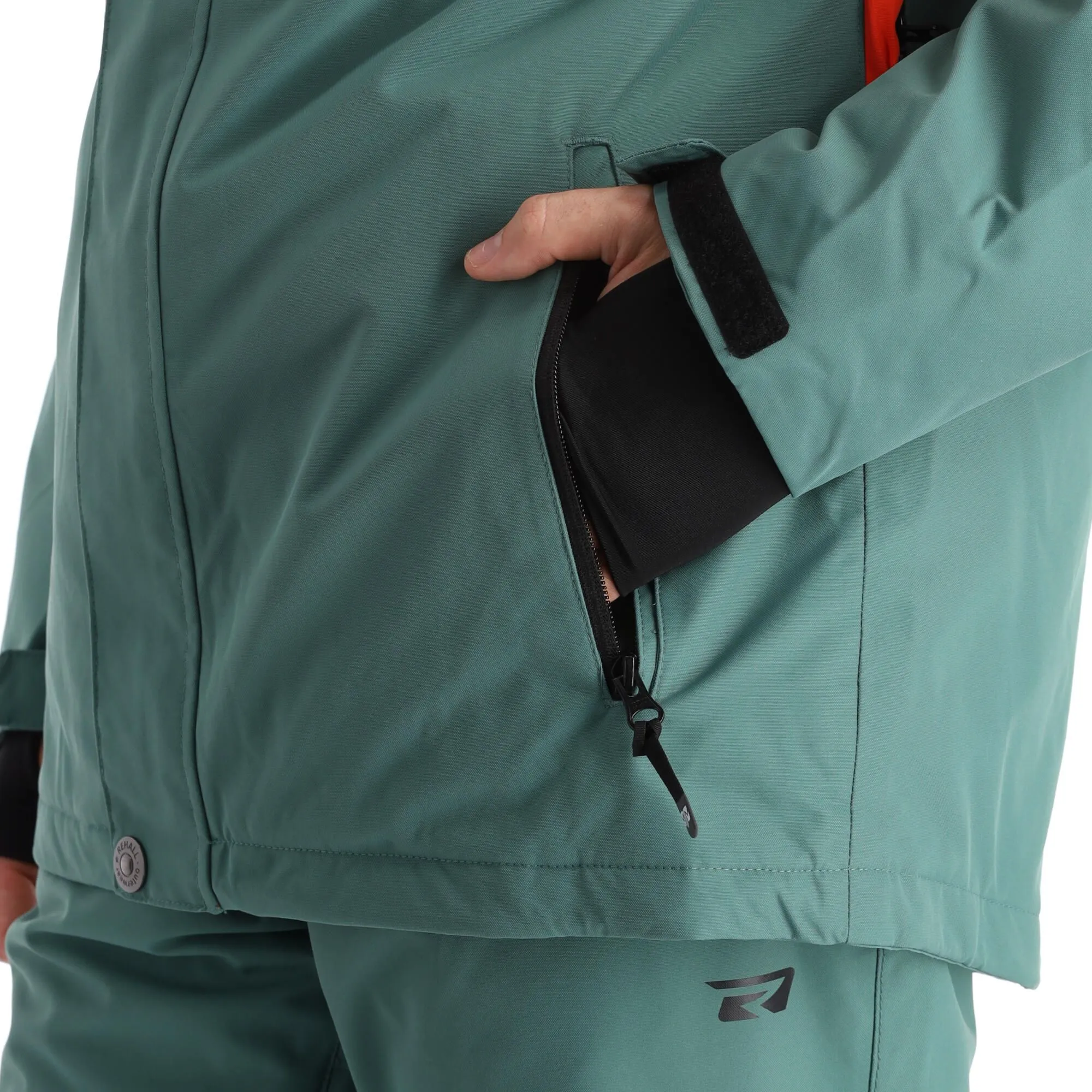 Rehall, Anchor-R Ski-jas Heren Cherry Tomato Rood 12 Rehall, Anchor-R Ski-jas Heren Cherry Tomato Rood - Afbeelding 12