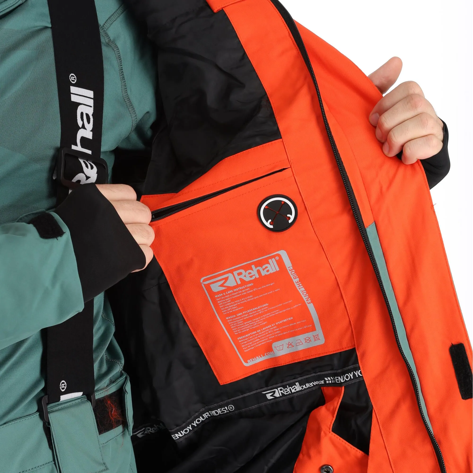 Rehall, Anchor-R Ski-jas Heren Cherry Tomato Rood 13 Rehall, Anchor-R Ski-jas Heren Cherry Tomato Rood - Afbeelding 13