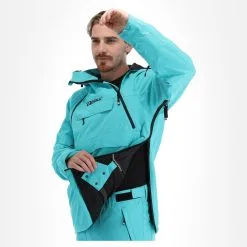Rehall, Becks-R Winter Anorak Heren Aqua Blauw -Cmp Ski-uitrusting Winkel rehall becks r af anorak heren aqua blauw 22rehal108v4 BI 06