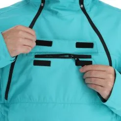 Rehall, Becks-R Winter Anorak Heren Aqua Blauw -Cmp Ski-uitrusting Winkel rehall becks r af anorak heren aqua blauw 22rehal108v4 BI 13