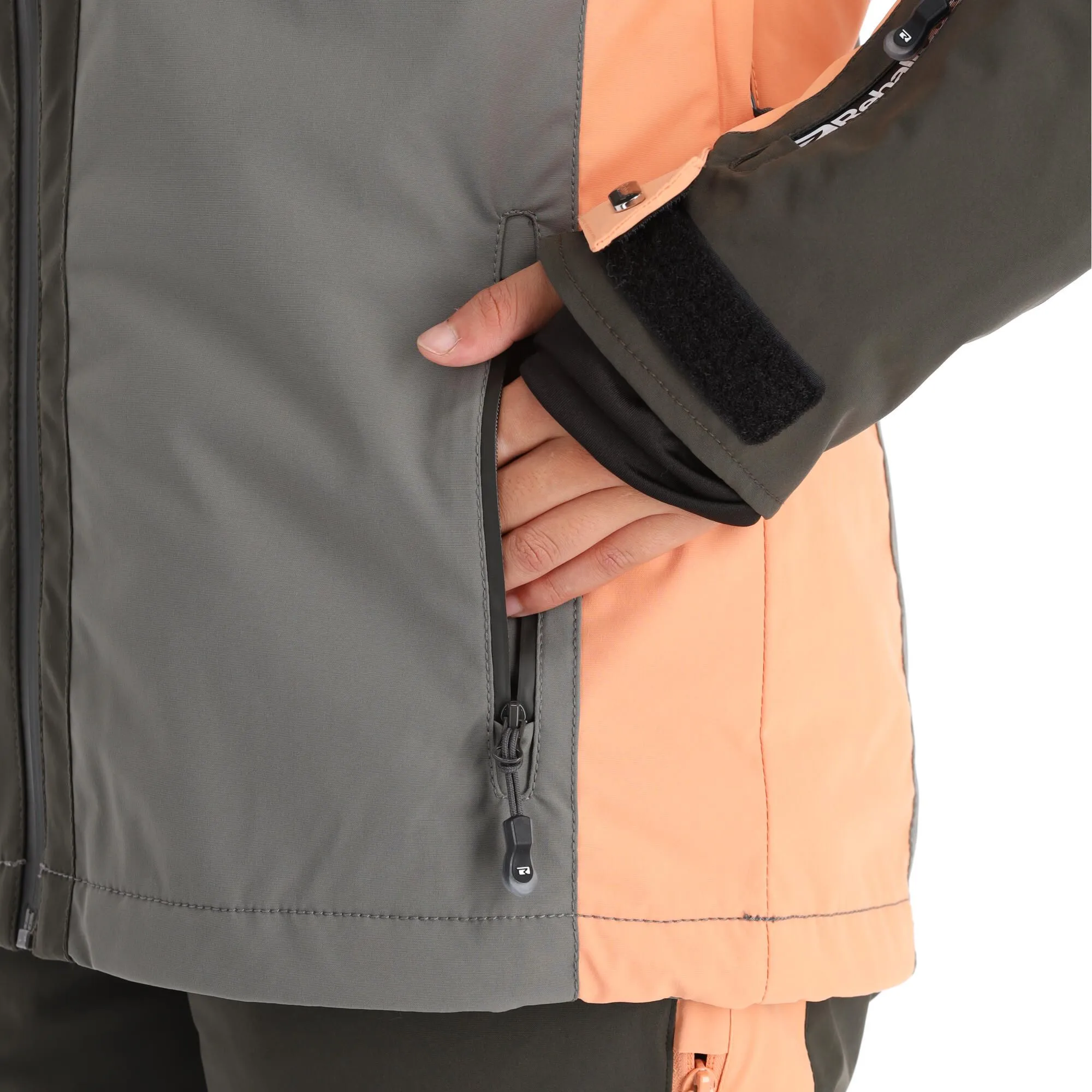 Rehall, Evy-R Ski-jas Dames Gunmetal Grijs 11 Rehall, Evy-R Ski-jas Dames Gunmetal Grijs - Afbeelding 11