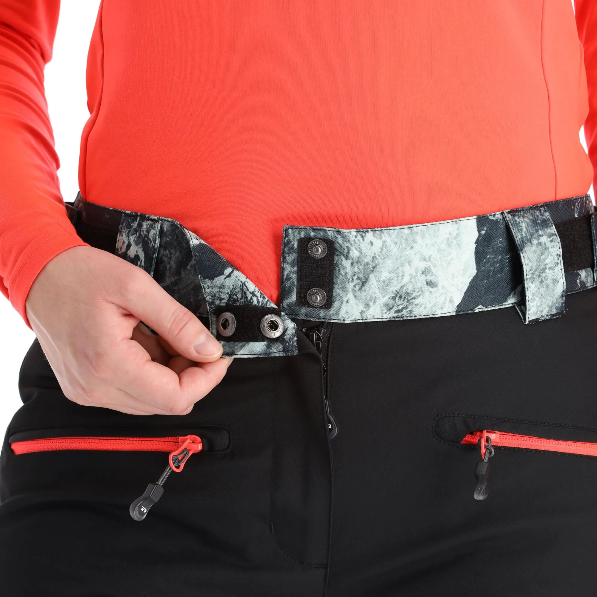 Rehall, Khloe-R Skibroek Dames Zwart 4 Rehall, Khloe-R Skibroek Dames Zwart - Afbeelding 4