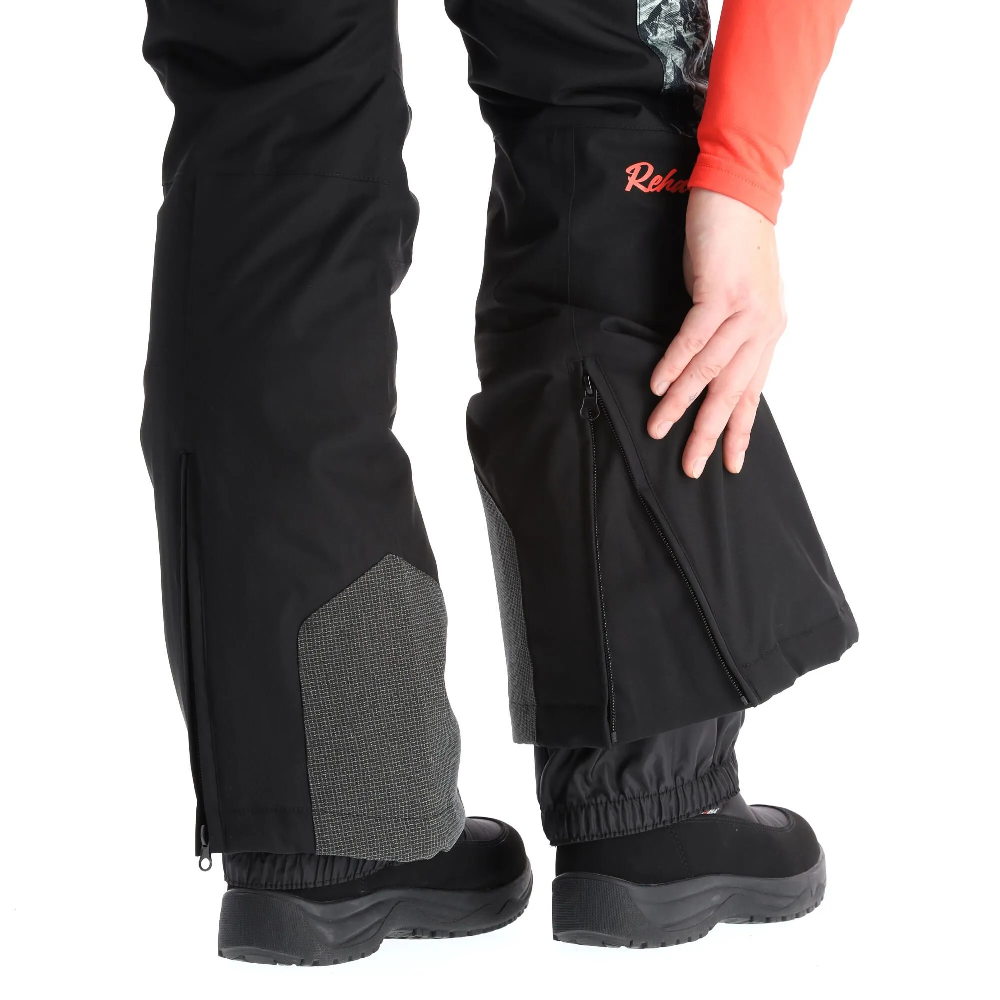 Rehall, Khloe-R Skibroek Dames Zwart 7 Rehall, Khloe-R Skibroek Dames Zwart - Afbeelding 7