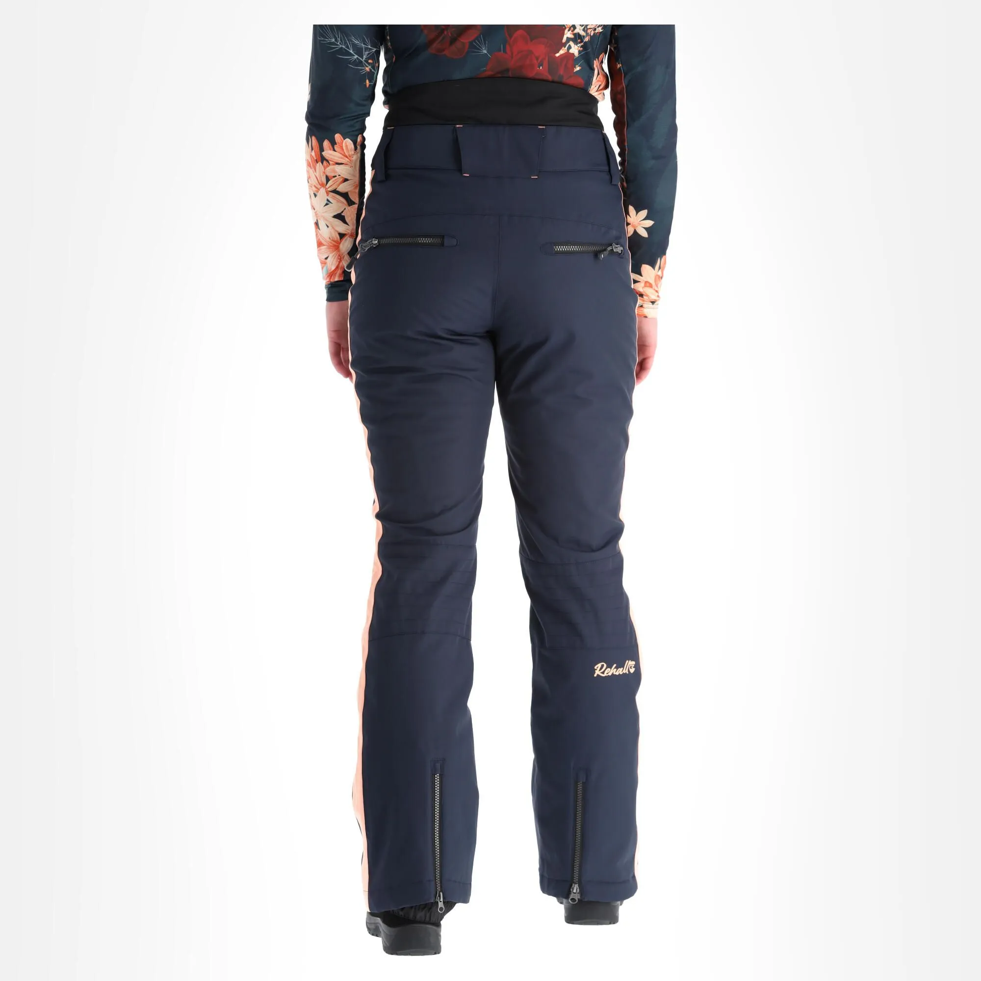 Rehall, Leila-R Skibroek Dames Navy Blauw 2 Rehall, Leila-R Skibroek Dames Navy Blauw - Afbeelding 2