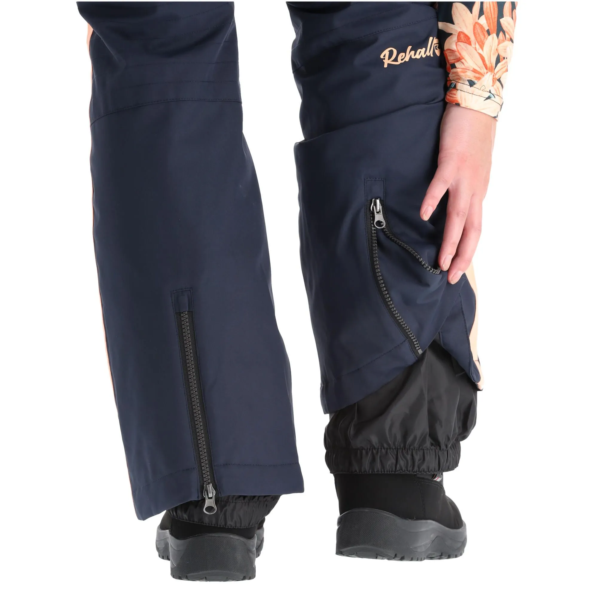 Rehall, Leila-R Skibroek Dames Navy Blauw 6 Rehall, Leila-R Skibroek Dames Navy Blauw - Afbeelding 6