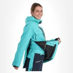 Rehall, Ziva-R Winter Anorak Dames Aqua Blauw -Cmp Ski-uitrusting Winkel rehall ziva r af anorak dames aqua blauw 22rehal144v1 BI 06