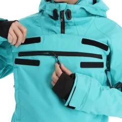 Rehall, Ziva-R Winter Anorak Dames Aqua Blauw -Cmp Ski-uitrusting Winkel rehall ziva r af anorak dames aqua blauw 22rehal144v1 BI 10